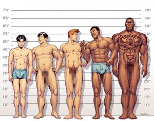 X10 - Sexy Height Chart 
